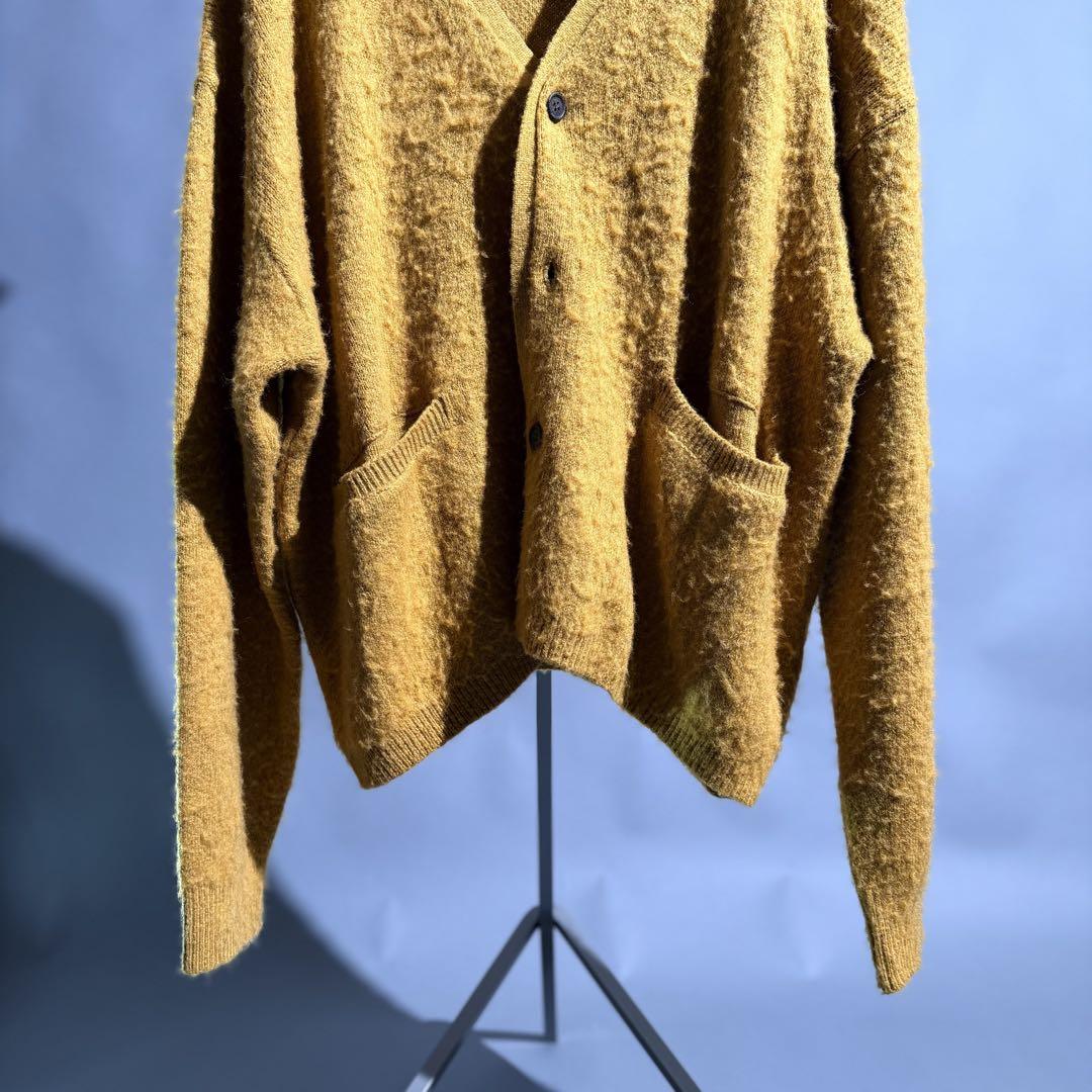 INNOCENCENYC 23SS MOHAIR CARDIGAN マスタードM