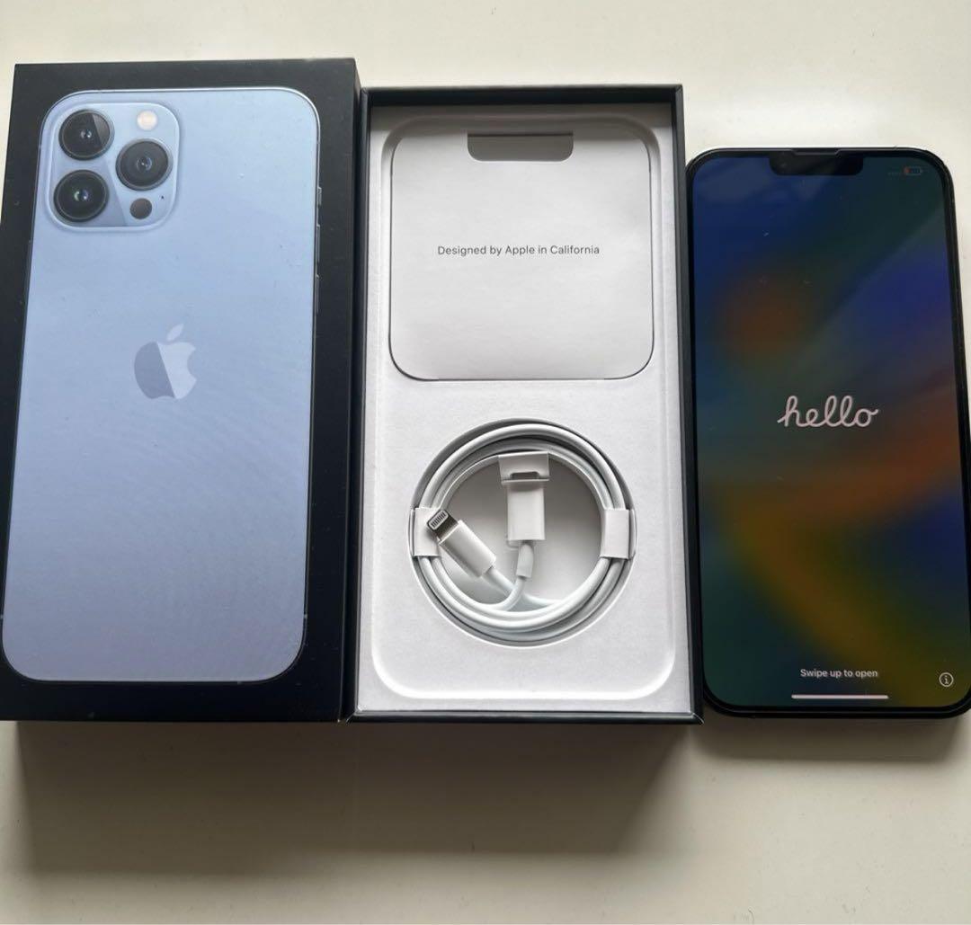 5時間限定価格iPhone13Pro Max シエラブルー256 広角カメラ不良 5時間限定価格iPhone13Pro Max シエラブルー256 広角カメラ不良