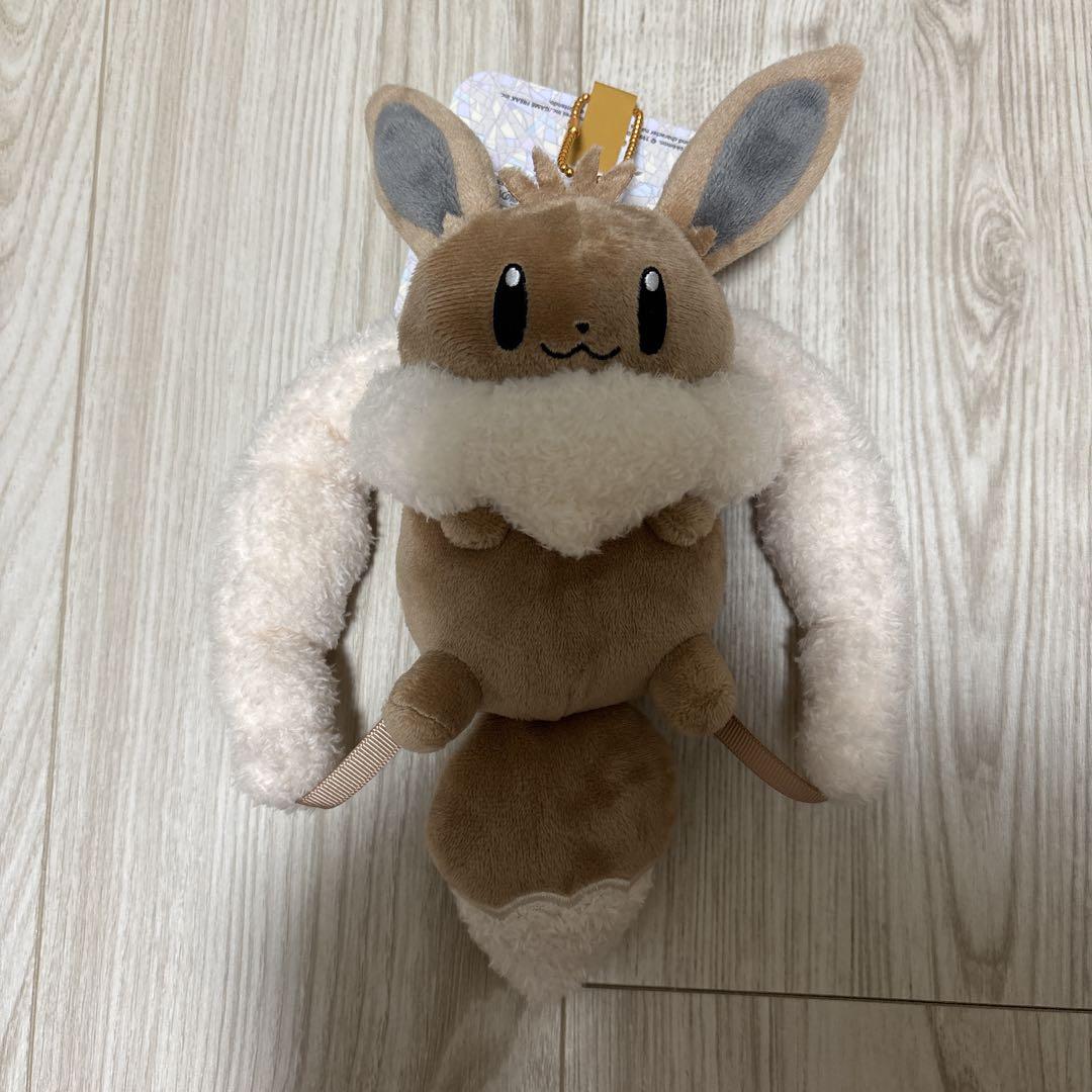 ポケモンセンター ボタンのイーブイリュック型ポーチ - メルカリ