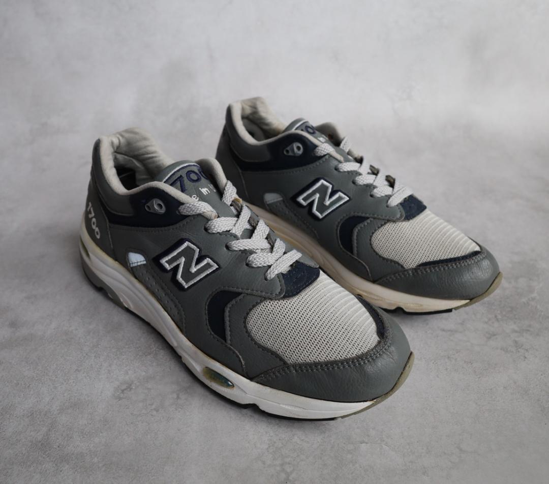 New Balance NEW BALANCE M1700GRA GREY/NAVY MADE IN USA GRAY