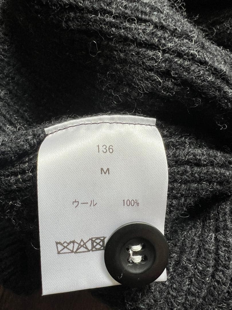 OVY Lamb Wool Crew Neck Knit M black OVY Lamb Wool Crew Neck Knit M black