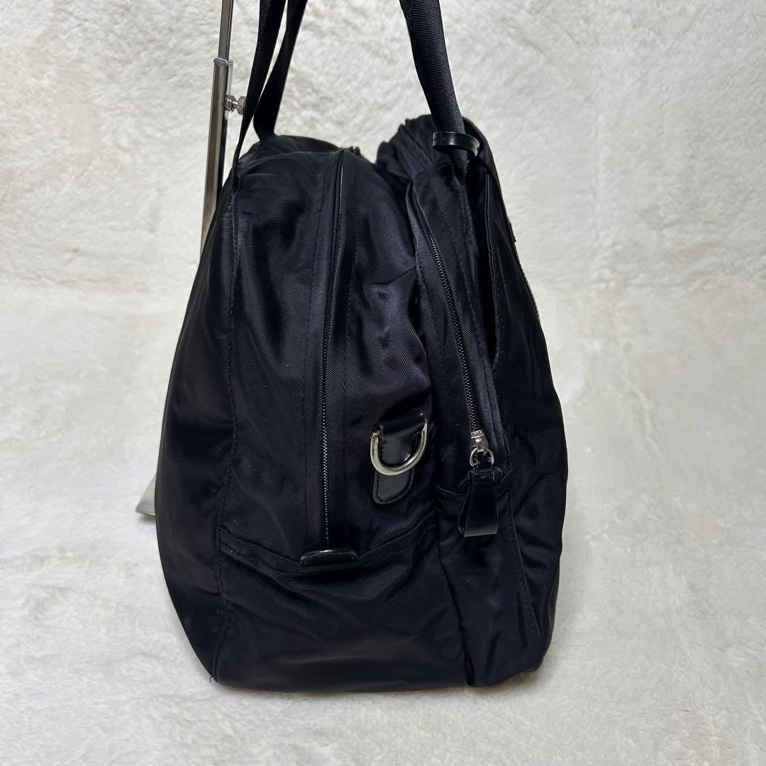 美品✨アニエスベー ボストンバッグ 2way ナイロン レザー