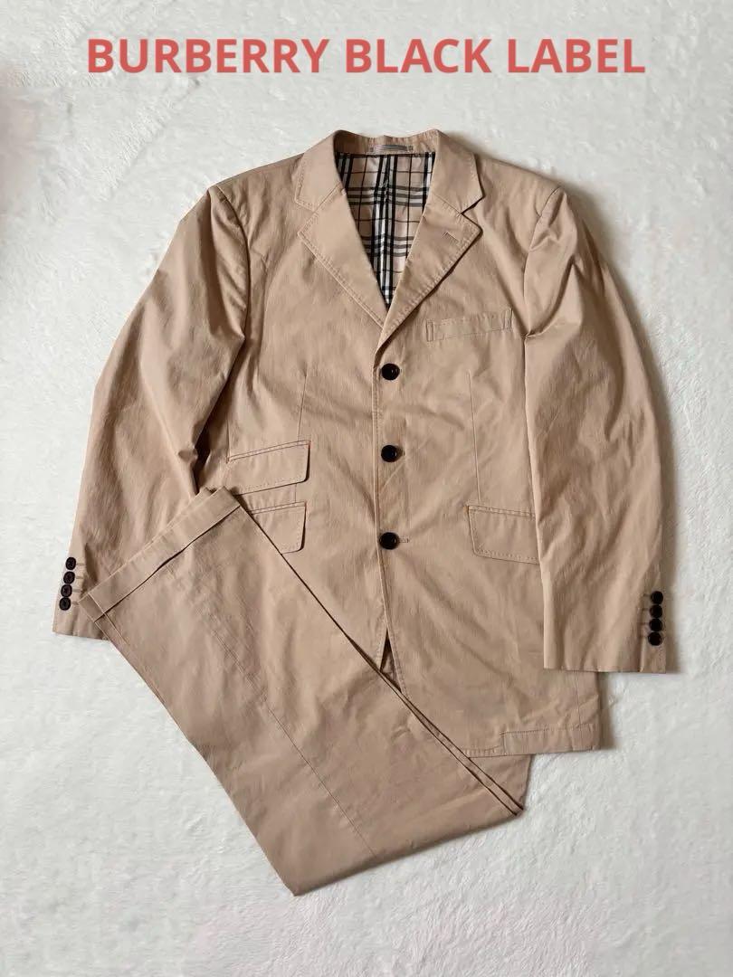 BURBERRY BLACK LABEL ノバチェックセットアップスーツ