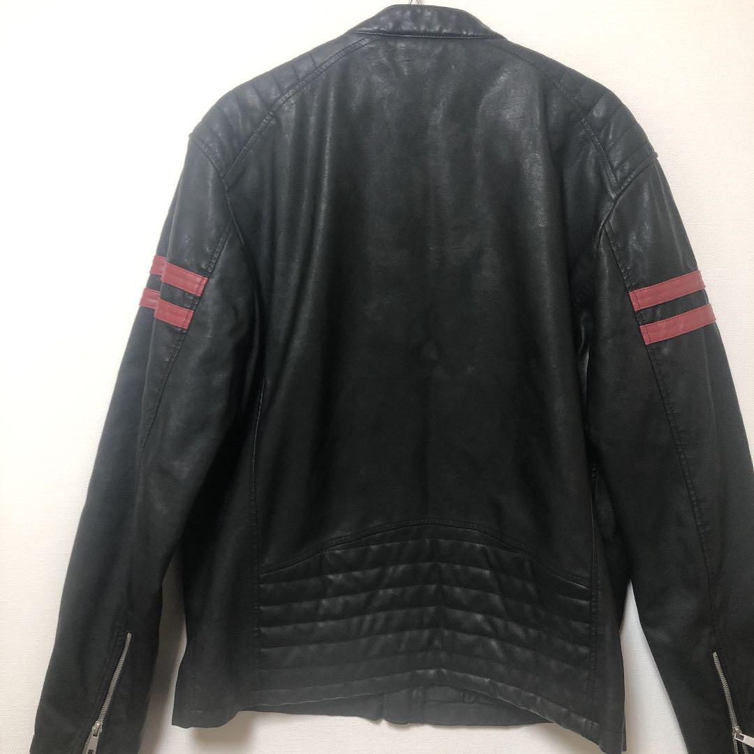 希少レア ZARA MAN スタッズ XLサイズ ライダースジャケット 希少レア ZARA MAN スタッズ XLサイズ ライダースジャケット