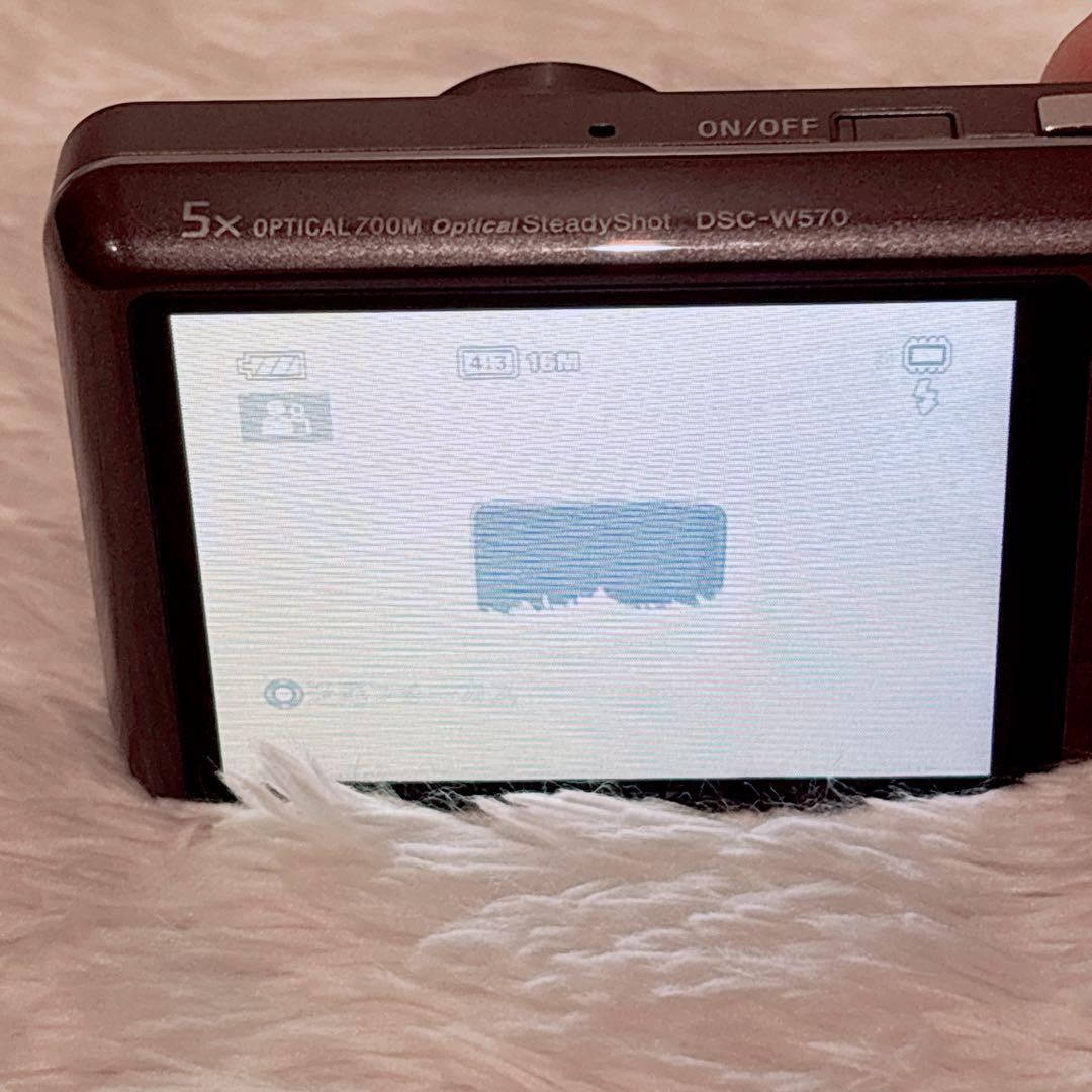 【美品】SONY DSC-W570 コンパクトデジタルカメラ