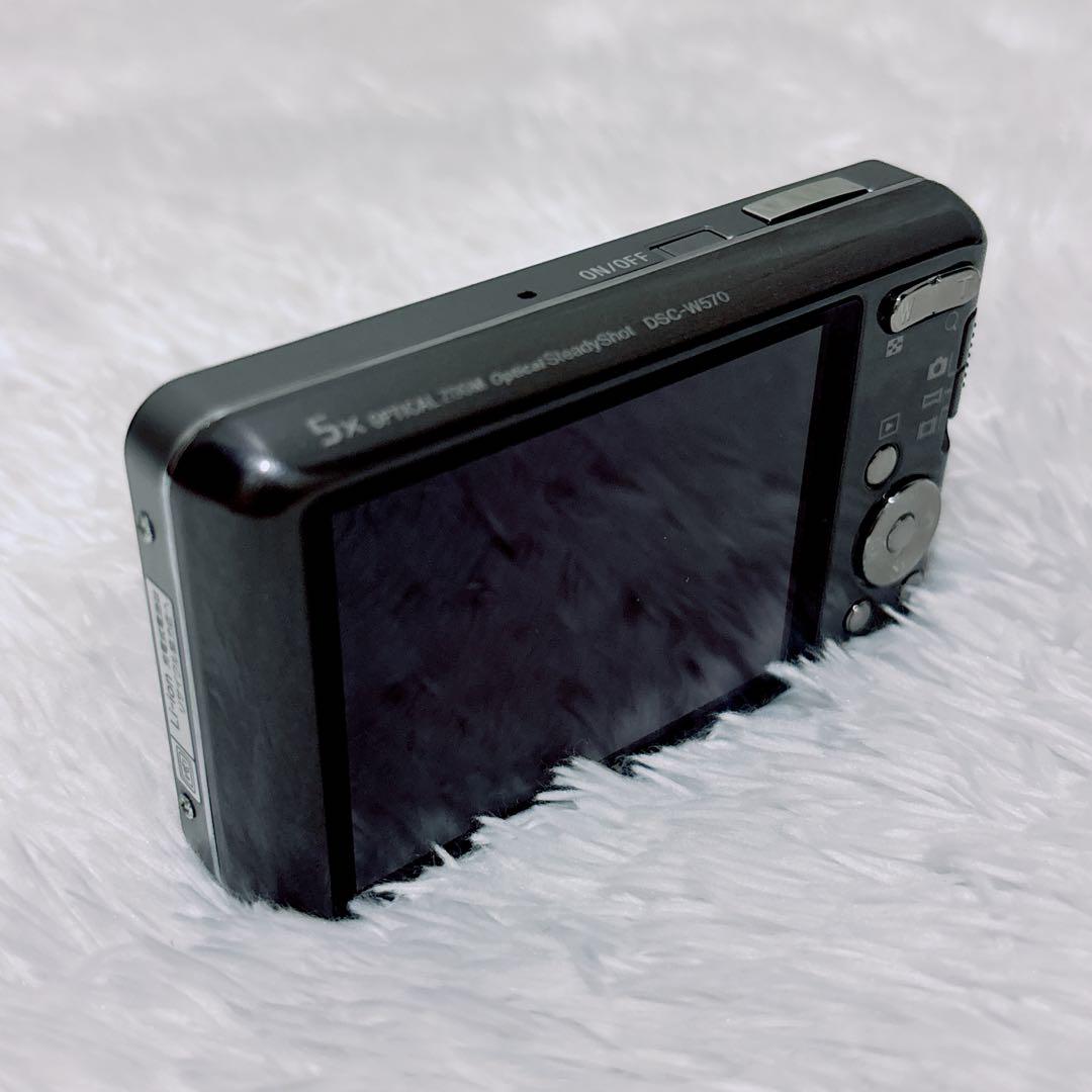 【美品】SONY DSC-W570 コンパクトデジタルカメラ