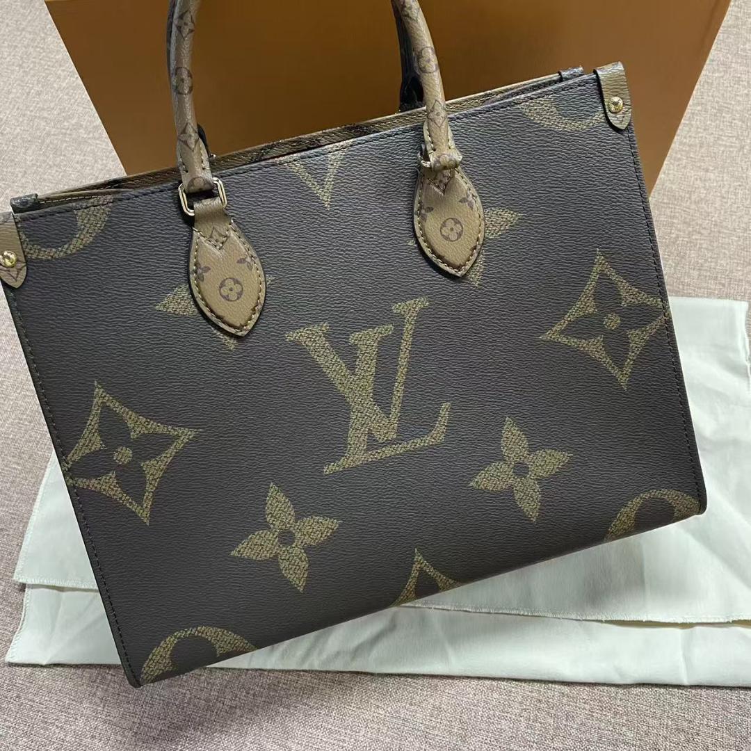 Louis Vuitton トートバッグ グレー/ネイビー 楽天市場】【5%OFF】 ルイヴィトン トートバッグ グランサック