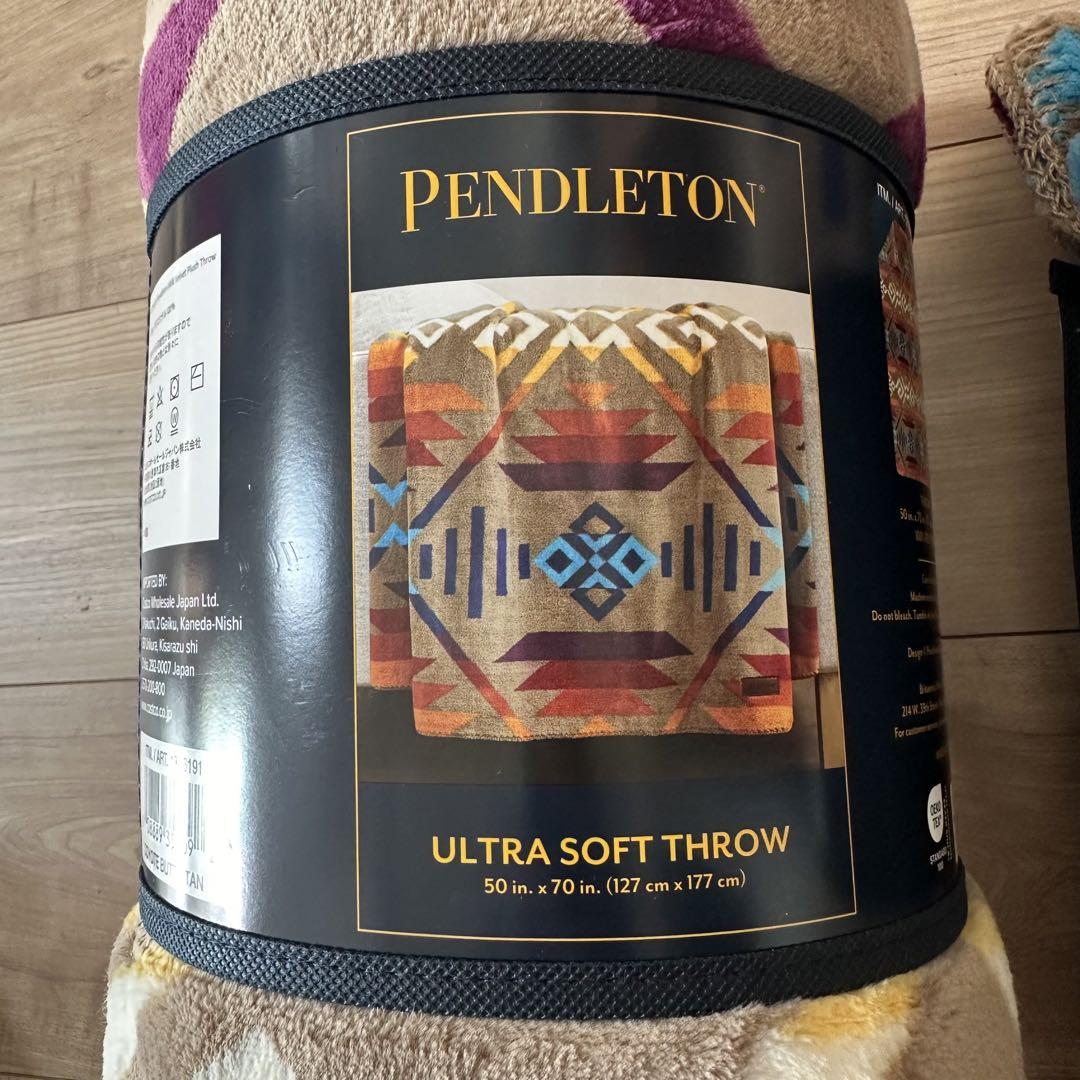 新品　PENDLETONペンドルトン　ブランケット毛布✖️2枚セット　大判ひざ掛け