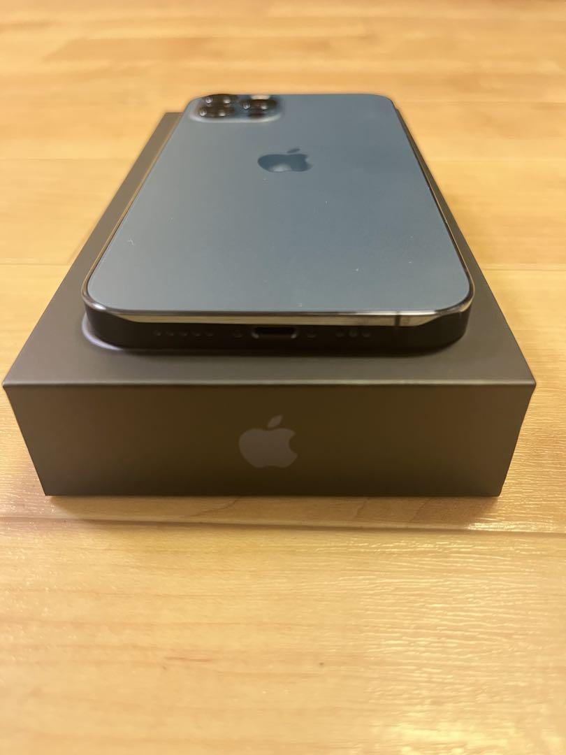 【美品】Apple iPhone 12 Pro パシフィックブルー 本体