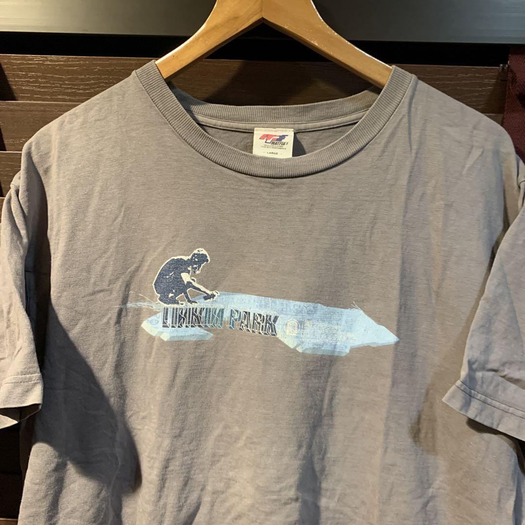 2003年 LINKIN PARK meteora ツアー グレーTシャツ古着 - メルカリ