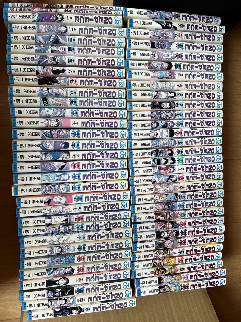 ワンピース1〜74巻まで（30巻だけ抜けております）