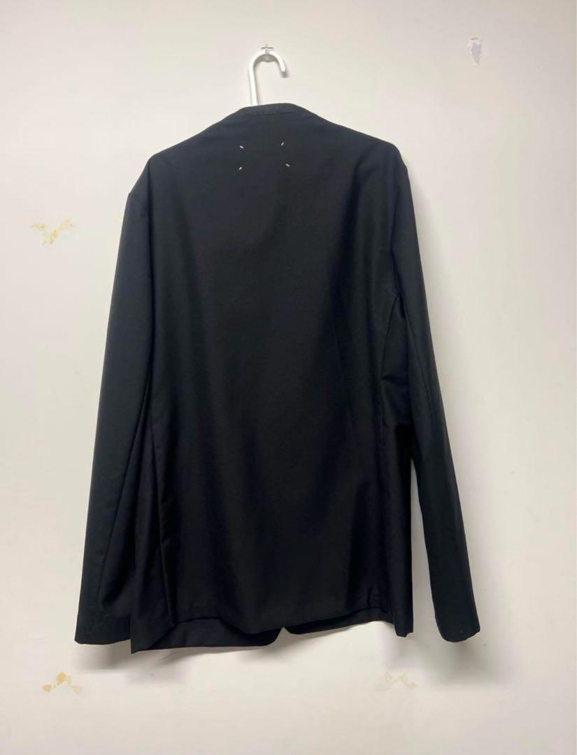 ゆ*)様 サイズ50 Maison Margiela 黒 ノーカラージャケット