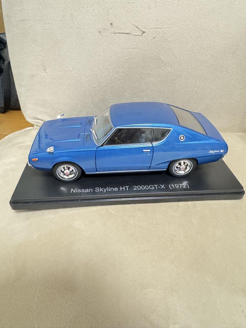 国産名車コレクション 1/24 日産 スカイライン HT 2000 GTX Amazon | アシェット 国産名車コレクション 1/24#154