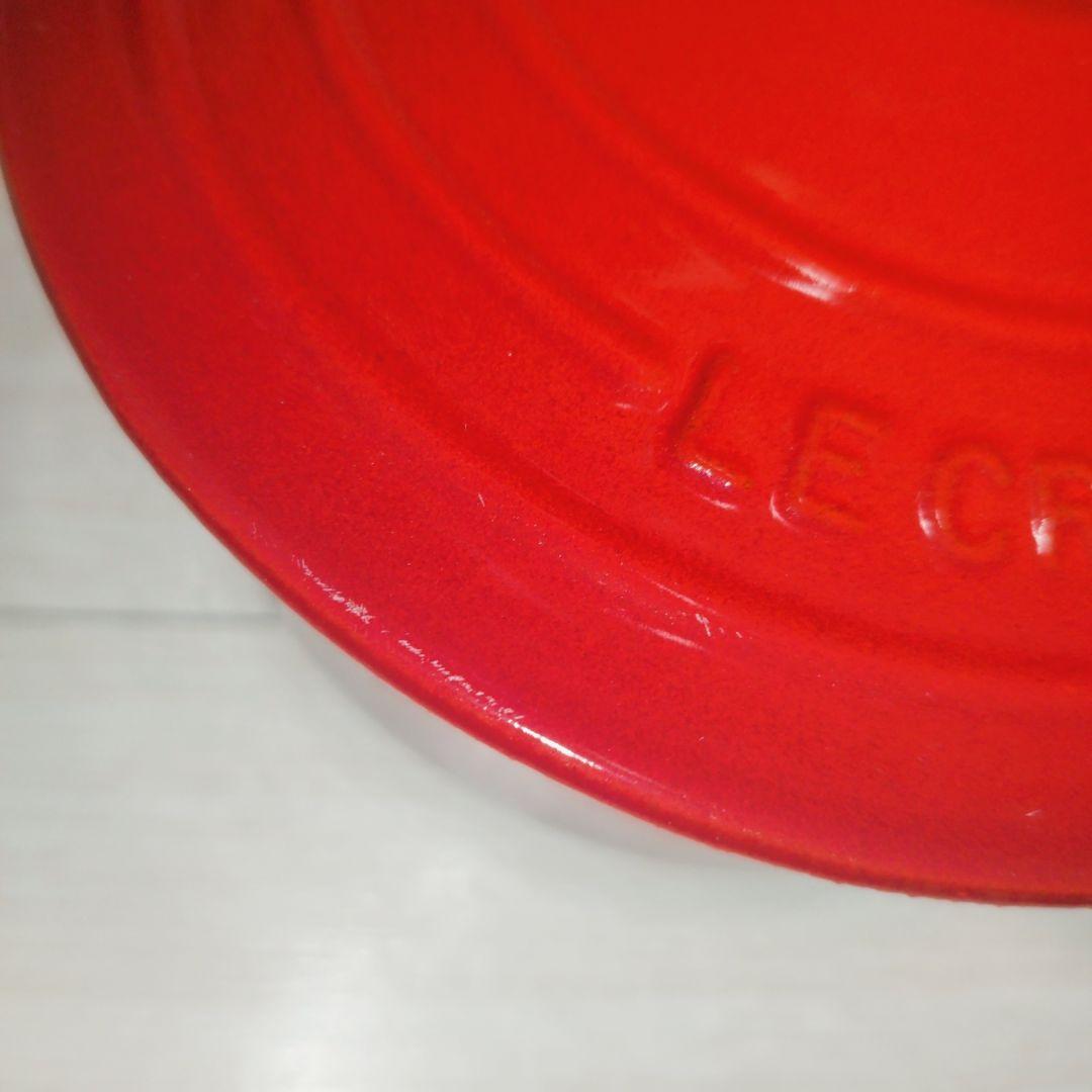 LE CREUSET ル・クルーゼ ココットロンド 両手鍋 レッド 18