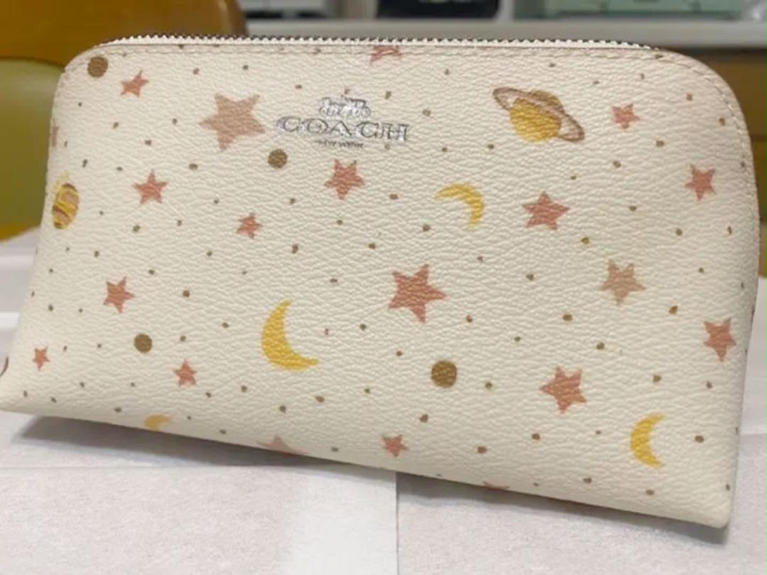 ルカリ 希少 COACH ポーチ 2018春夏限定品 Tc6Ao-m98469833332 新品未使用 NASAコラボ ┙までの