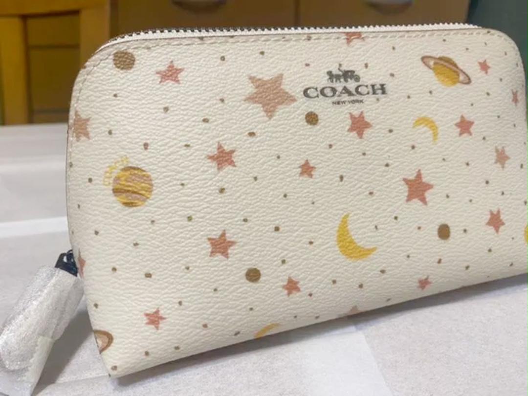 ルカリ 希少 COACH ポーチ 2018春夏限定品 Tc6Ao-m98469833332 新品未使用 NASAコラボ ┙までの