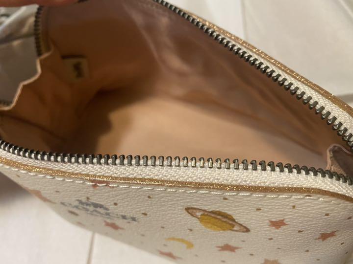 ルカリ 希少 COACH ポーチ 2018春夏限定品 Tc6Ao-m98469833332 新品未使用 NASAコラボ ┙までの