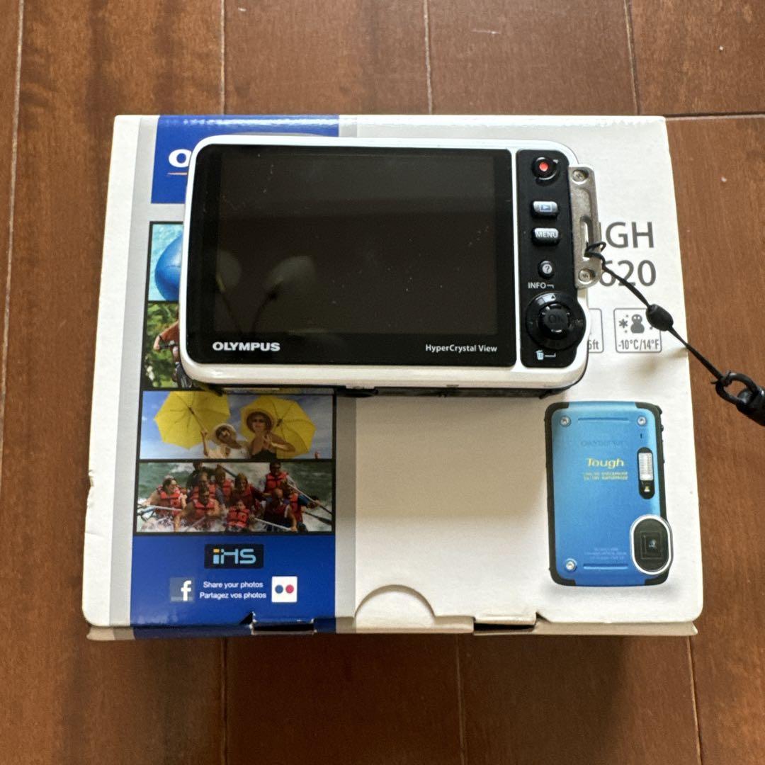 Olympus Tough TG-620防水デジカメ,箱,付属品完品、おまけつき