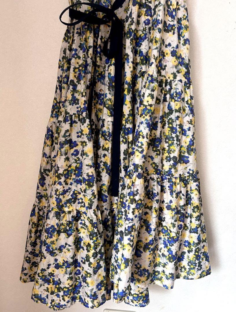 美品】Merlette ワンピース 花柄 桜