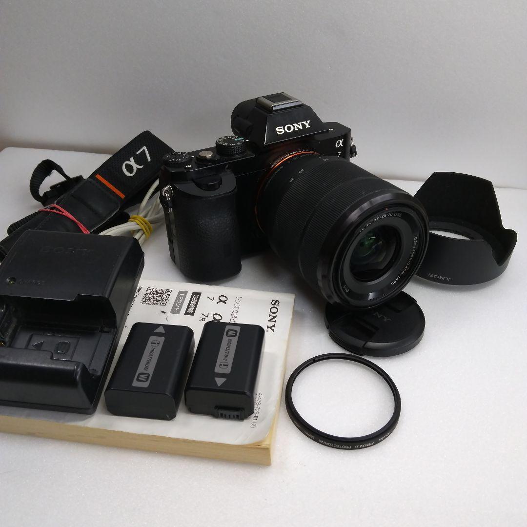 SONY α7 ミラーレス FE28-70mm f3.5-5.6OSSレンズ付