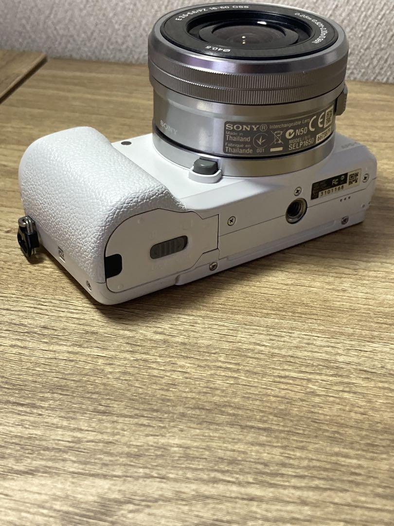 SONY α5100 ILCE-5100 ミラーレス　カメラ　白　レンズ付き SONY ソニー ミラーレス α5100 レンズキット ホワイト 中古 Wi