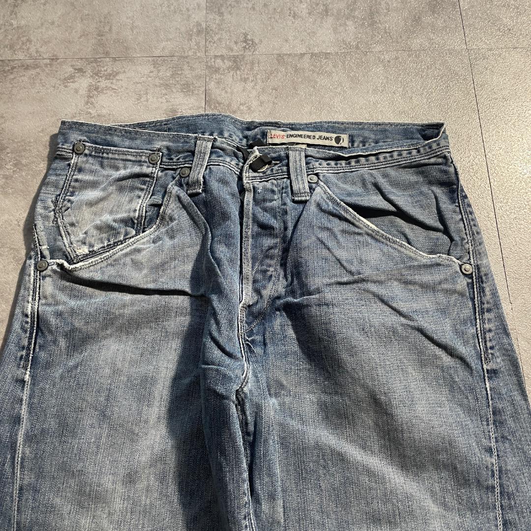 W32 L30】europe levi's リーバイス Engineered - メルカリ