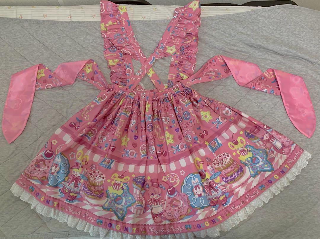 Angelic Pretty Toy's donut diner 濃ピンク
