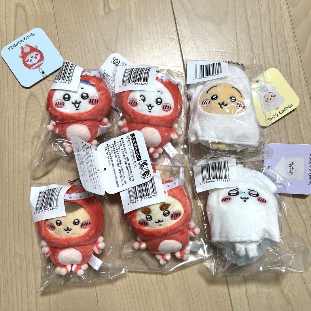 ちいかわ たこイカくじ D賞マスコット 6種コンプリート - その他