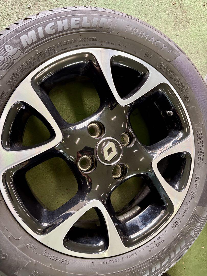 ルノー　トウィンゴ Michelin PRIMACY4 ホイールセット 4本 ルノー トウィンゴ Michelin PRIMACY4 ホイールセット 4本