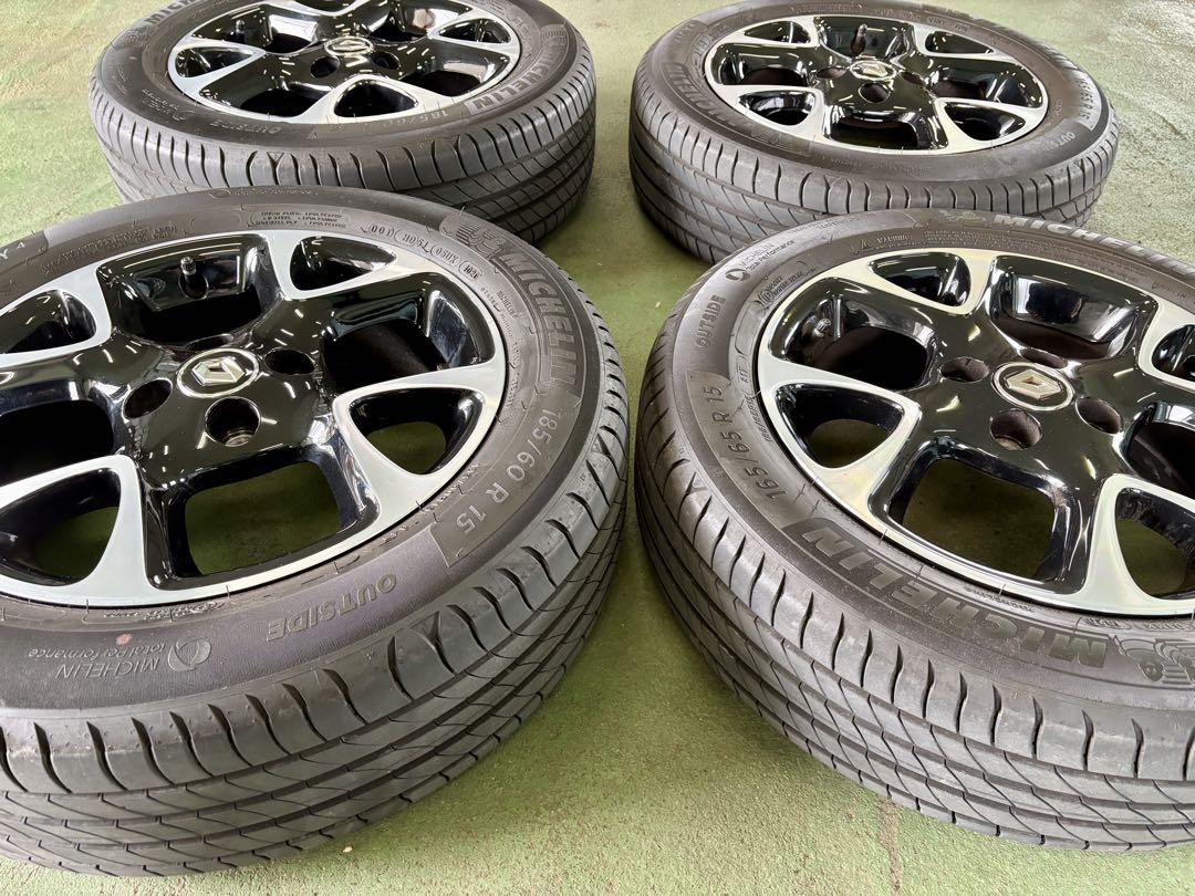 ルノー　トウィンゴ Michelin PRIMACY4 ホイールセット 4本 ルノー トウィンゴ Michelin PRIMACY4 ホイールセット 4本