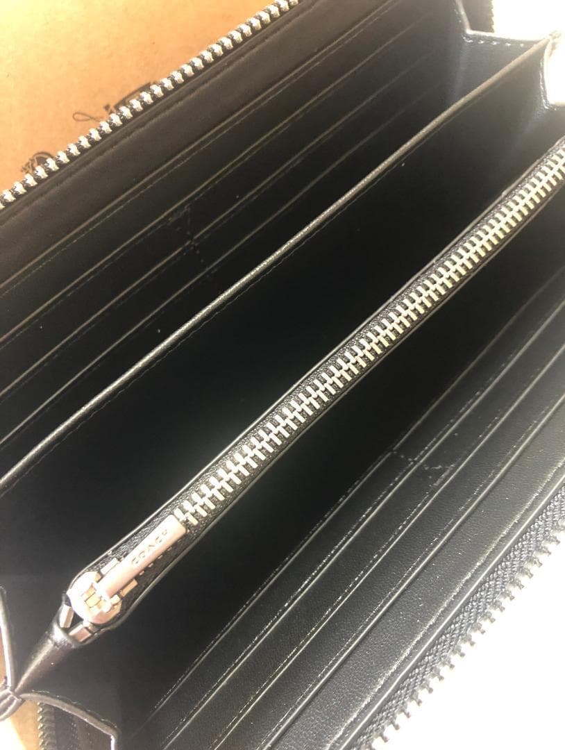 COACH コーチ 新品 迷彩 柄 長財布 メンズ レディース 迷彩 財布 63