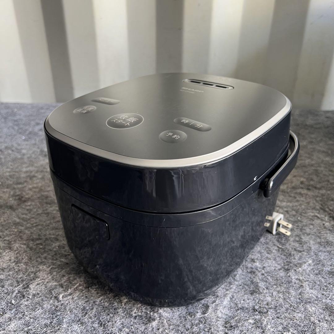F39激安早い者勝ち✨高年式　電子レンジ 炊飯器　ブラック　家電セット　新生活