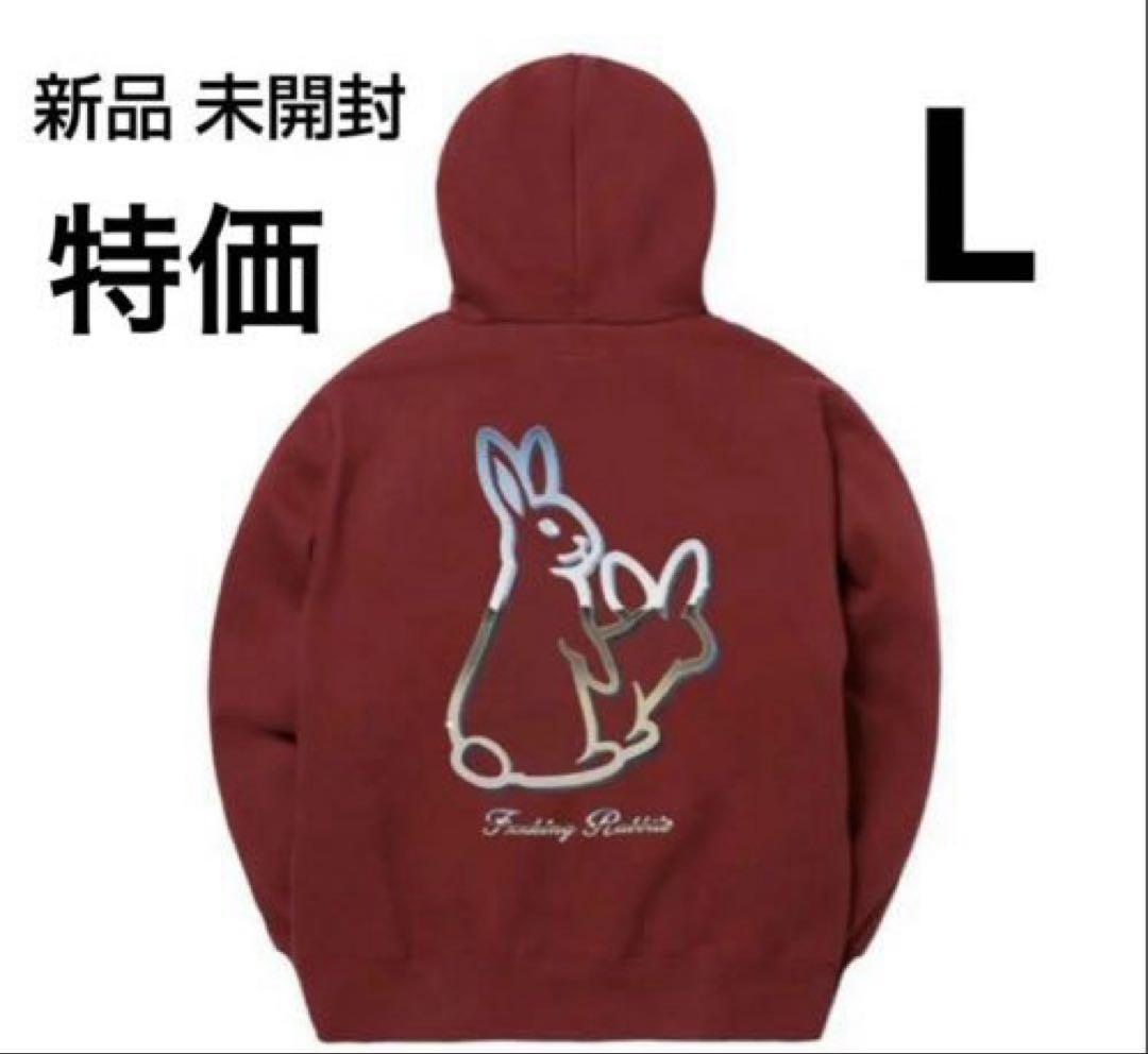 【完売品】Metallic color Icon Hoodie ワインレッド