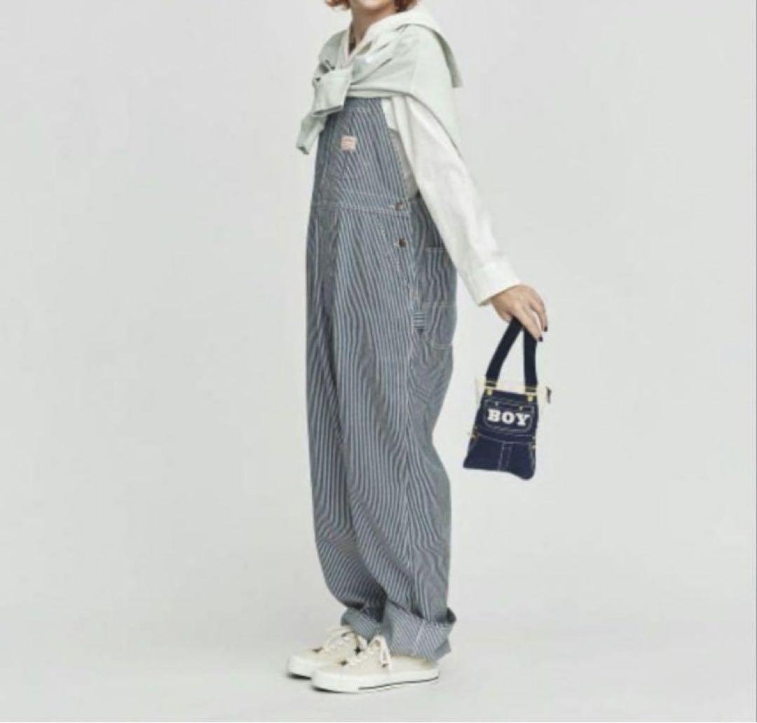 BIGMAC × BEAMS BOY ヒッコリー オーバーオール