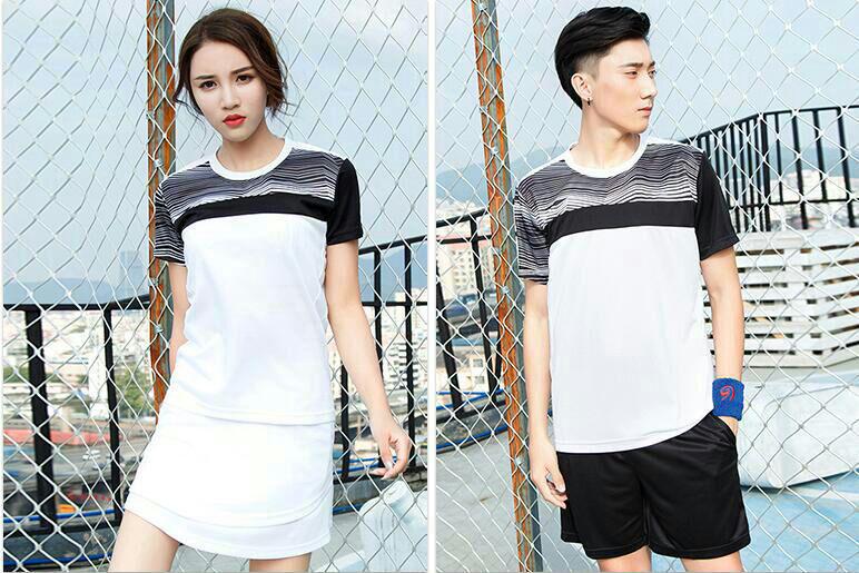 メルカリ 男女バドミントン服卓球テニス服カップル夏の通気速度ドライジャージ Tシャツ カットソー 半袖 袖なし 5 400 中古や未使用のフリマ メルカリ 男女バドミントン服卓球テニス服カップル夏の通気速度ドライジャージ Tシャツ カットソー 半袖 袖なし 5 400 中古や未使用のフリマ