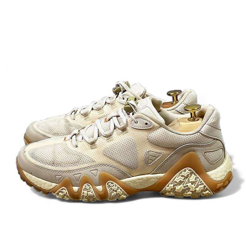 ADIDAS アディダクロス ロー  ゴルフシューズ 25.0 ベージュ