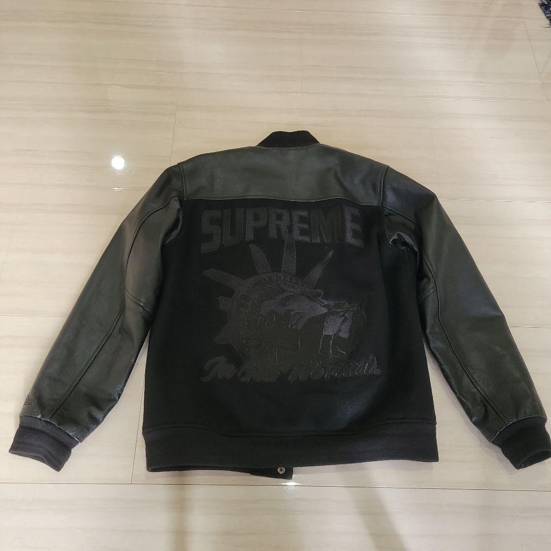 Supreme 07AW 自由の女神 varsity jacket　SizeL