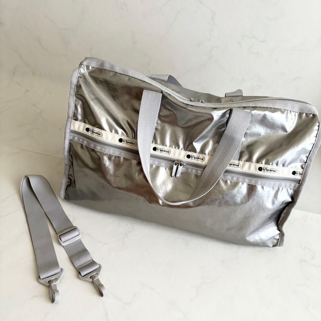 レスポートサック アダムエロペ 2024年 別注 ボストンバッグ シルバー