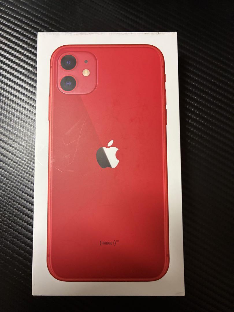 Apple iPhone 11 RED 64GB SIMフリー　本体のみ iPhone11 RED 64GB simフリー