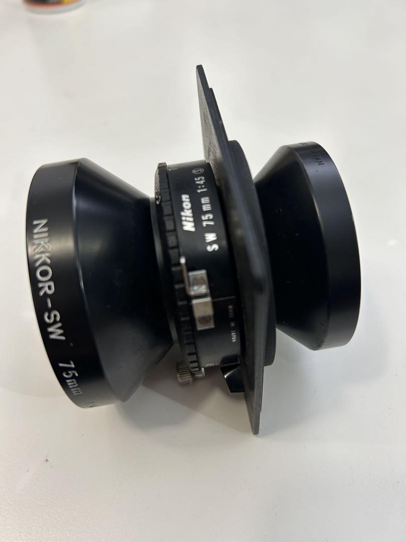 Nikon Nikkor SW 75mm 1:4.5 COPAL O レンズ