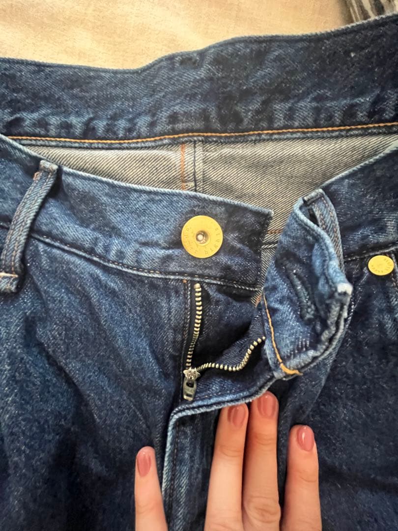 コンテupper hights for conteタックデニムパンツ