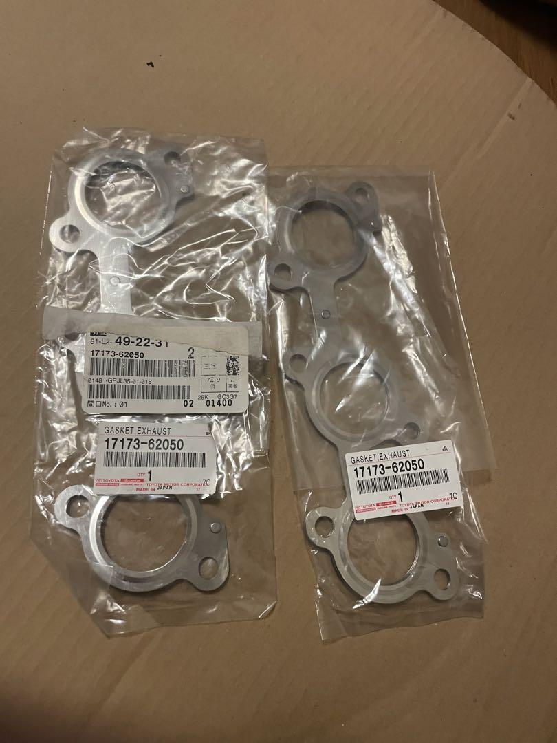 17173-62050 エキマニガスケット5vz 2枚185サーフ