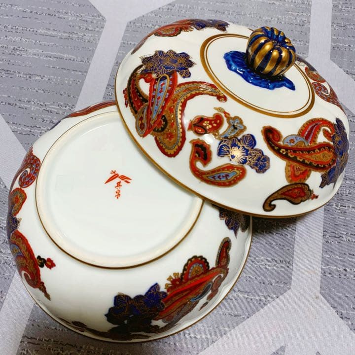 其泉 其泉窯 有田焼 蓋付き鉢 中鉢 | mtevino.ge