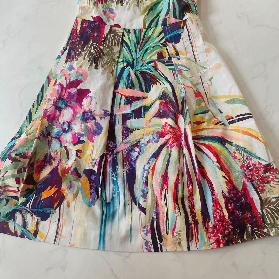 絶対的存在へ。手放せない極上 ✿アナイ✿ビッグフラワー ペイント調 A