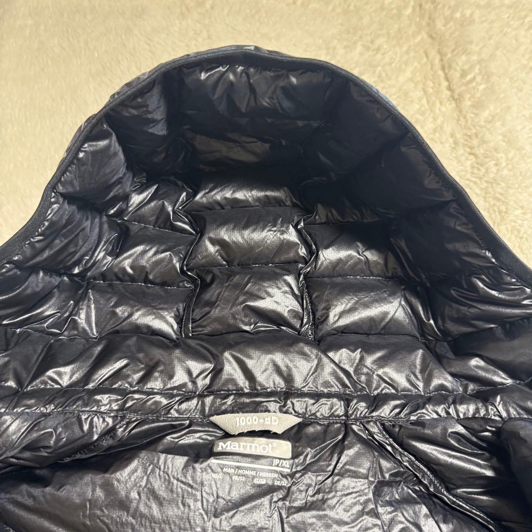 極美品Marmot1000dD Ease Down JacketメンズXL黒 極美品Marmot1000dD Ease Down JacketメンズXL黒
