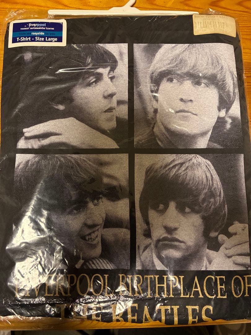 ビートルズTシャツ2着他にポストカード 本 地図等L