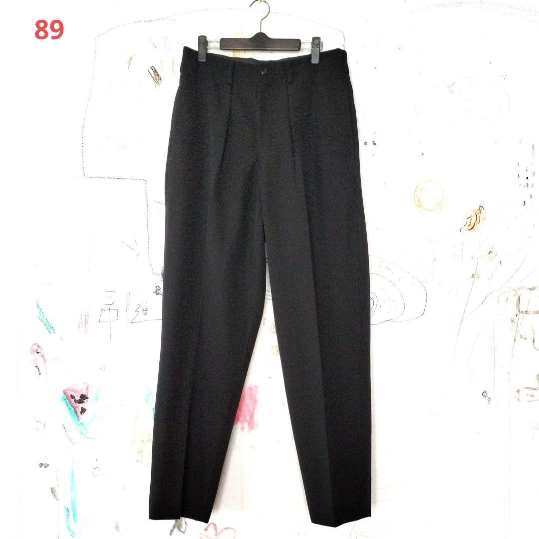 yohji yamamoto pour homme美品2タックギャバジン生地パンツ