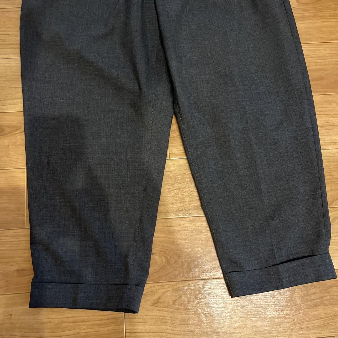 【極美品】ビームスプラス   2タックスラックス　サマーウール