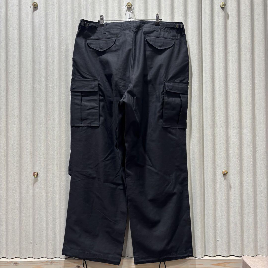 【送料無料】新品未使用 M-65 TYPE ミリタリー カーゴパンツ Black
