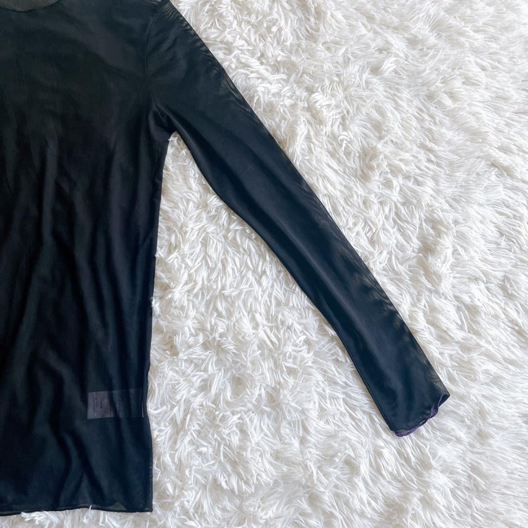 【CITY SHOP】MESH TEE カットソー ロンT 黒　2022AW